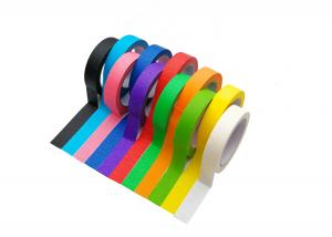 Quality Residue Free Colored Masking Tape Natural Rubber Adhesive For Arts And Crafts wholesale