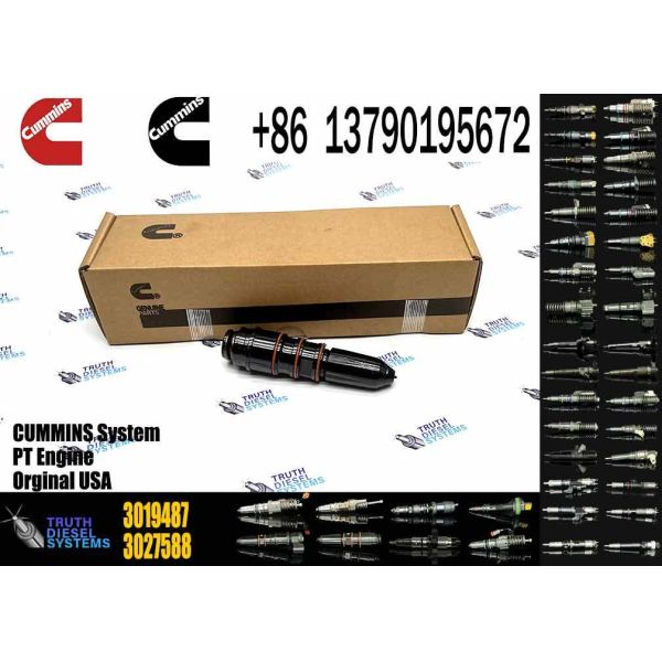 SUNORO New Fuel Injector 3019487 3054218 3018566 3047964 3013725 3054218 3047985 30543 Suitable for Original Diesel Engine Nt855