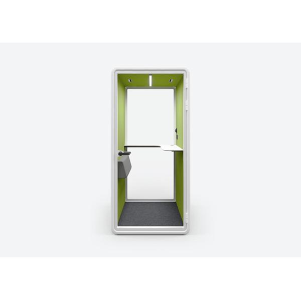 Silent Cabin Pods Small Single Phone Booth For Calling 1 Person Acoustic Pods Noise Reduction