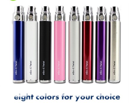 Huge Vaporizer Ecigarette Variable Voltage EGO C Twist Battery 3.2-4.8V EGO C Twist