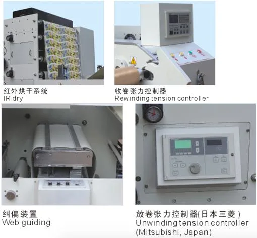 Full-Auto Multicolor Flexo Roll Paper Cup Printing Machine