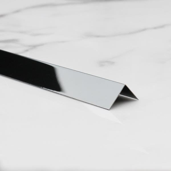 201 304 Brushed Titanium Black Coated L Shape Stainless Steel Transition Strip Flooring