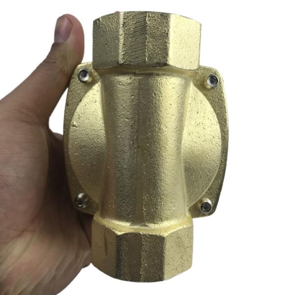 N/O 2W400-40 2 Way 1-1/2" Gas Water Pneumatic Electric Solenoid Valve Water Air Normally Open