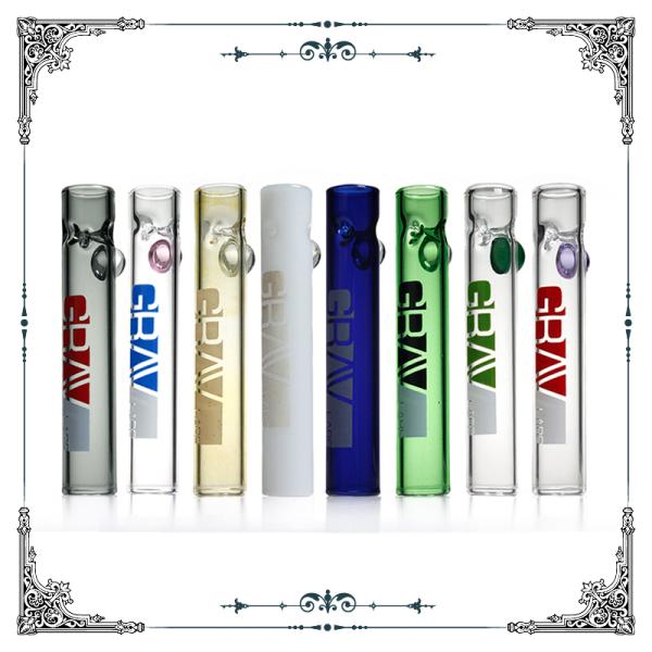3.5 Inches Long 2.5 mm Thickness Glass Smoking Tube Cheap Chillum Pipes