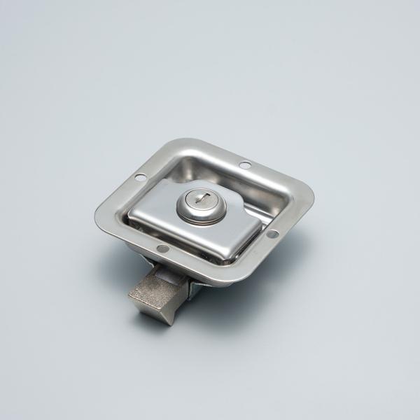 Custom Stainless Steel Truck Tool Box Latch Paddle Flush Mount Latch With Lock And Key