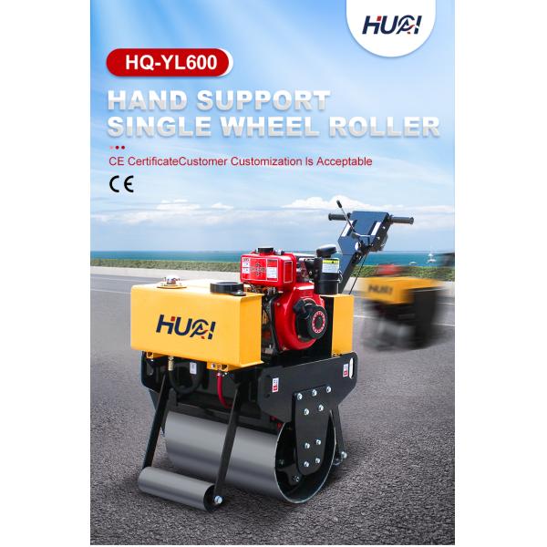 300kg Small Vibratory Roller Mini Walk Behind Road Roller Compactor for Road Building