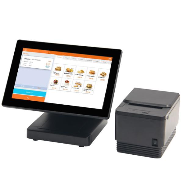 Capacitive Touch Screen POS for Restaurant and Hotel Dual Screens Android 7.1 MSR Card Optional