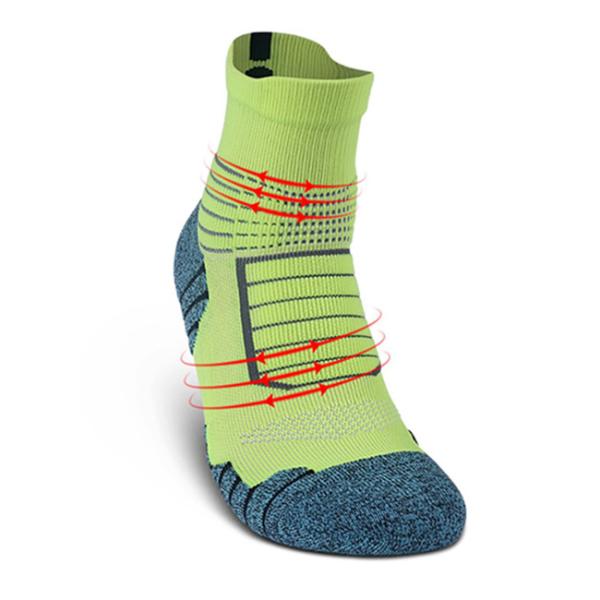 Cushion Padded Coolmax Sports Socks Breathable Athletic Crew Basketball Socks