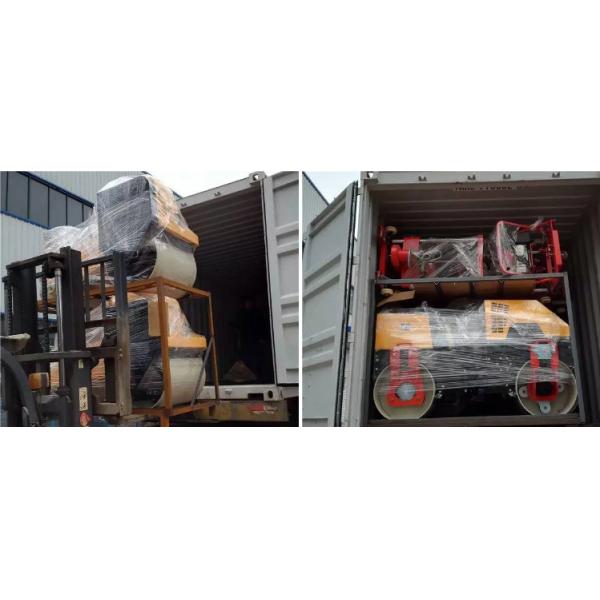 380mm Single Drum Vibratory Road Roller For Groove Backfilling