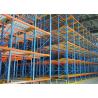 Live Dynamic Storage Carton Flow Rack Bule Coating For Industrial Warehouse for sale