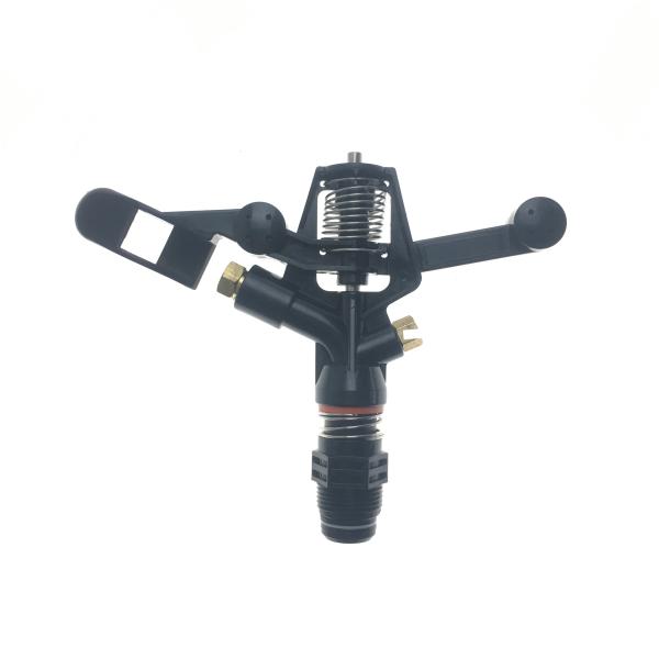 3/4 Inch Plastic Irrigation Impact Water Sprinklers Corrosion Resistance