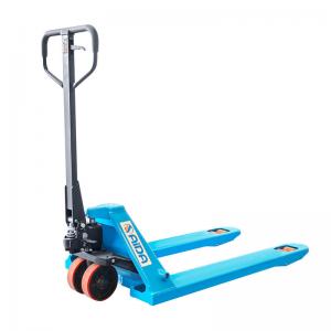 China Jet Manual Hand Pallet Truck 3000kg 685mm Fork Width With Nylon Wheels on sale
