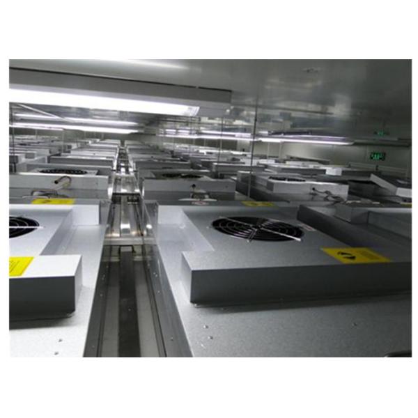 SUS304 High Efficiency Class 10000 Hepa Fan Filter Unit For Lab 123W
