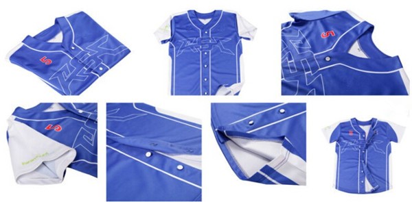 100% Polyester Sublimated Pullover Sports Baseball Team Wear Jersey Custom