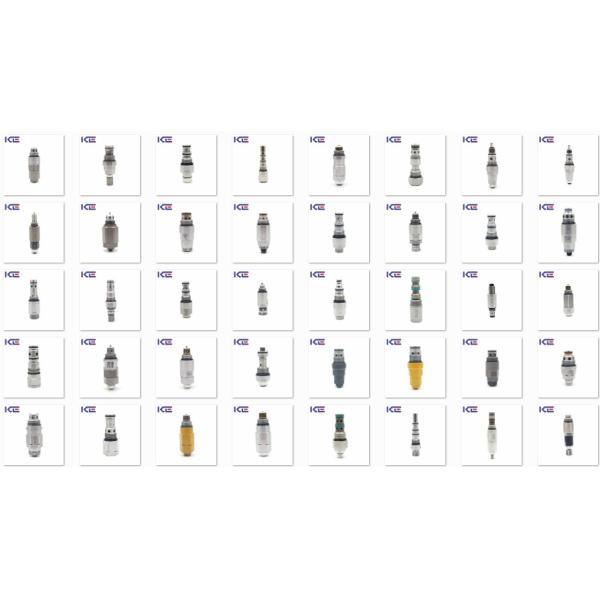 Excavator Cartridge Pressure Relief Valve Hydraulic Pressure Valve For Kato HD820