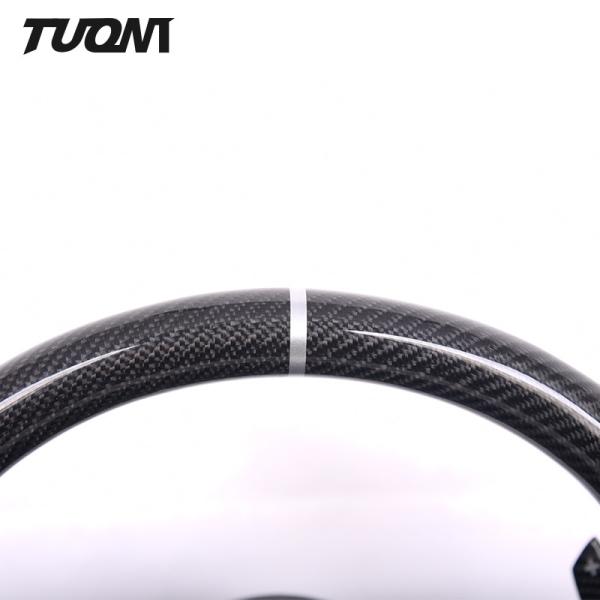 Carbon Fiber Mercedes S63 Amg Steering Wheel Piano Black Trim Customize