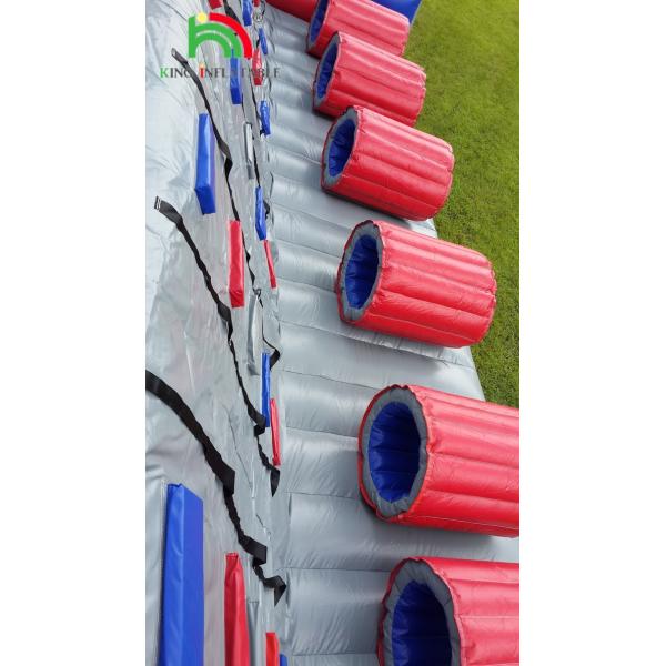 Customized Inflatable Climbing Wall Bouncy Castle Slide Obstacle Fun Sport Products Inflatable Land Obstacle Course
