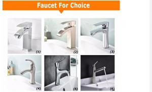 Quality Washroom Sanitary Ware Water Tap 1.2GPM Faucet Shower Mixer Tap wholesale