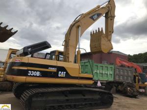 Quality 30T Heavy Duty Wide Track Used CAT Excavators Machine 330BL With Hammer Line wholesale