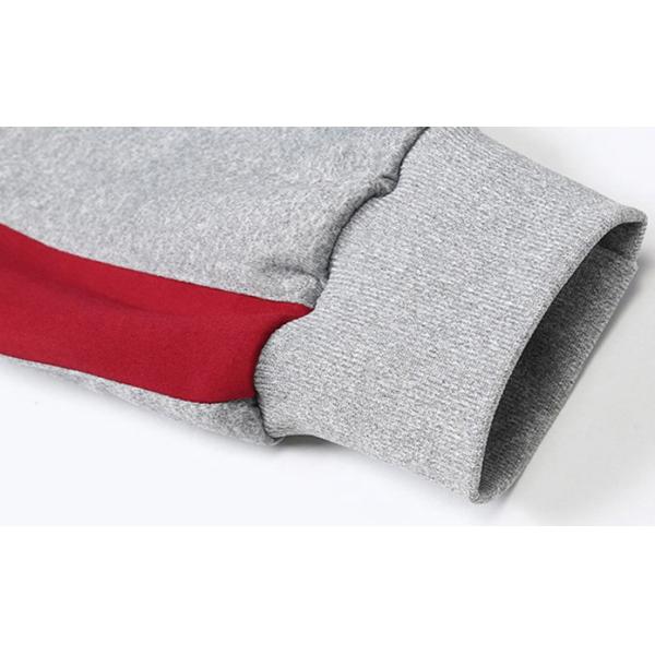 Personalised Youth Sports Uniforms , Grey Color 100% Cotton Team Athletic Apparel