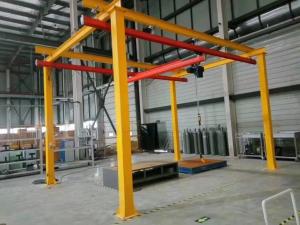 China OEM KBK Suspension Bridge Crane Ceiling Mounted Free Standing 3.2ton for Workstation on sale