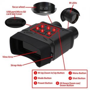China Digital Infrared Binocular Night Vision Hunting 1000Mega Pixel on sale