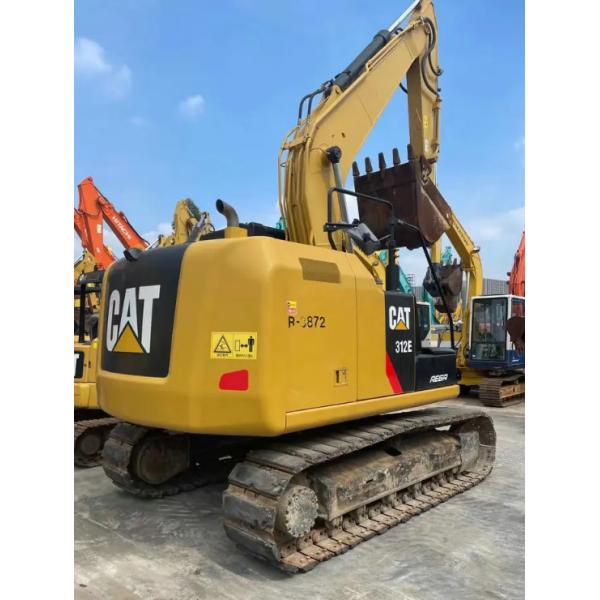 12 Ton CAT 312E Crawler Hydraulic Excavators Secondhand Digger For Hot Selling