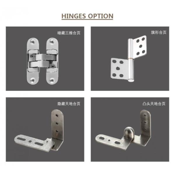 Hotel And Villa Aluminum Folding Glass Doors For Apartment Aluminium Bifold Glass Doors