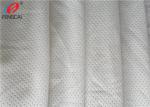 White Colour Breathable Sports Mesh Fabric For Track Suit Polyester Mesh Fabric