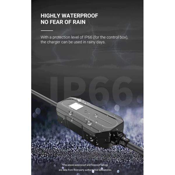 16A 32A Mode 2 AC EV Charger 7KW EVSE Electric Vehicle Car Charger Type 2 IEC62196