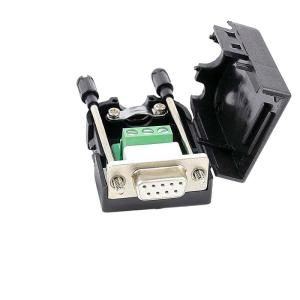 Quality D Sub DB9 ( 2 3 5) RS232 Serial Port Connectors to 3-pin Terminal Blocks Adapter wholesale