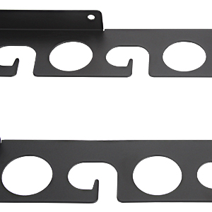 Behind Doors Fishing Rod Storage Rack Holds 9 Rods for Home Store Cabin Garage Basement