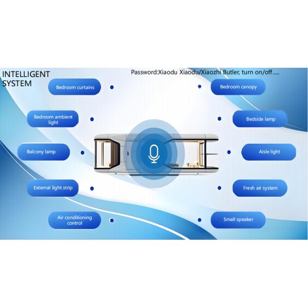 Modern Luxury Mobile Space Capsule House Green Steel House