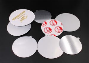 Quality Composited Laminated Aluminium Foil Lid 1.3mm Induction Bottle Foaming Cap Seal wholesale