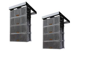 Quality Performance Concert Sound System Dual 8&quot; Passive Black Line Array Speaker wholesale