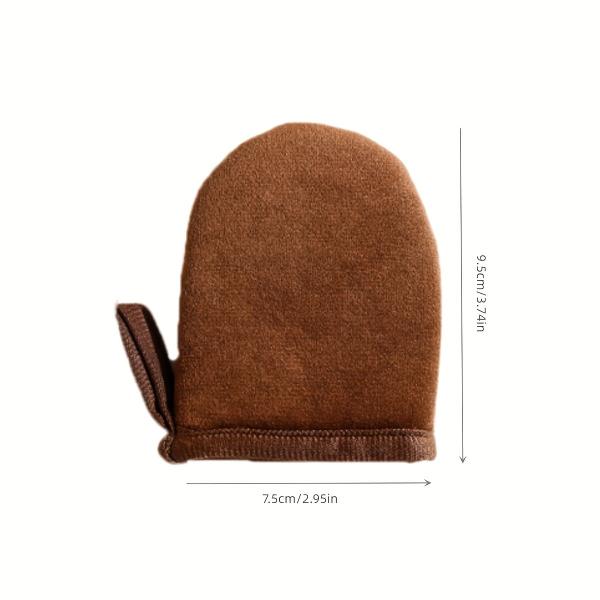 Self Tanning Mitt Applicator Kit with Self Tanning Glove, Face Tanning Mitt, Self Tan Back Applicator, Exfoliating Glove