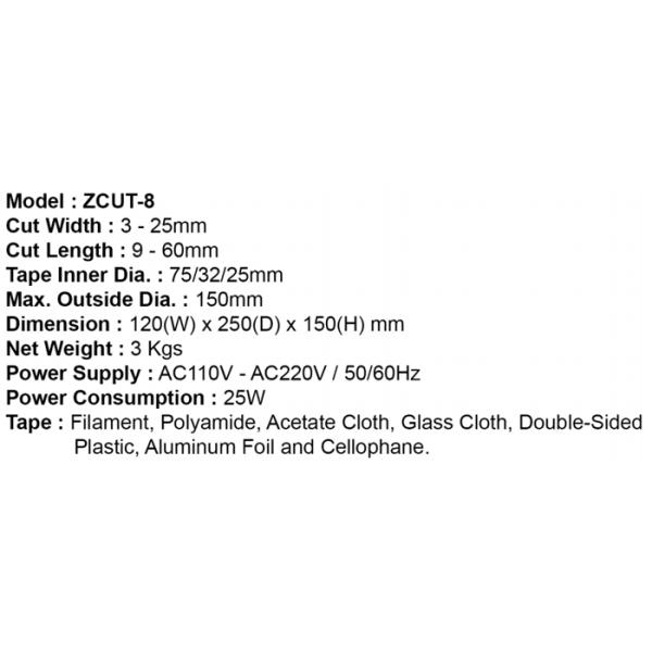 Carousel Tape Dispenser Machine / Thin Adhesive Multiple Tape Dispenser ZCUT-8