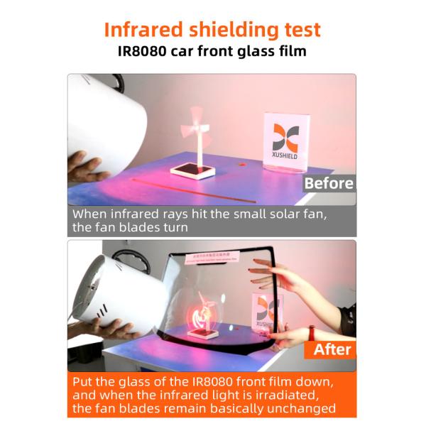 CH6099 Blue Purple Chameleon Tint 2Mil Heat Shrink Color Changing Chameleon Window Tint Film For Car Windshield