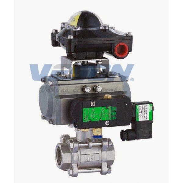 Numatics Asco Namur Solenoid Valve With Veson Actuator For Water Waste Plant