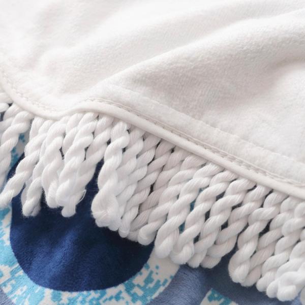 custom design 100CM small children round beach towel children beach towel