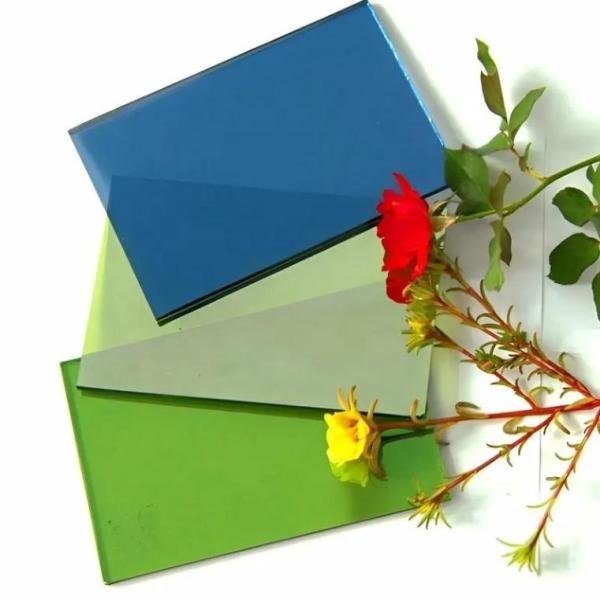 Elegant 3-10mm Tinted Glass For Office Buildings