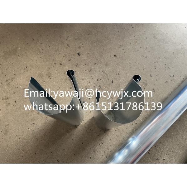 Good Quality Roof Half Round Gutter Machine Rain Collecting Gutter Making Machine