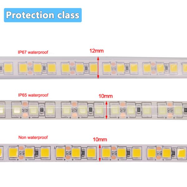 Customized DC12V 5054 Single Color LED Strip Lights Flexible 600leds/M