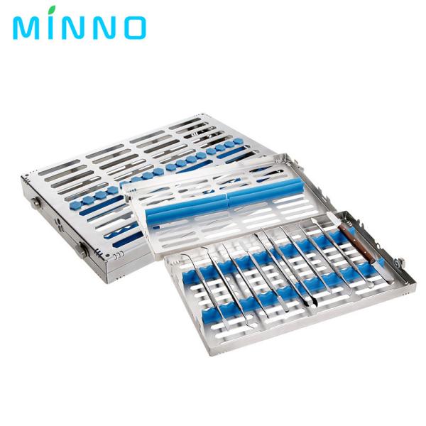 Dental Autoclavable Surgical Sterilization Box Stainless steel