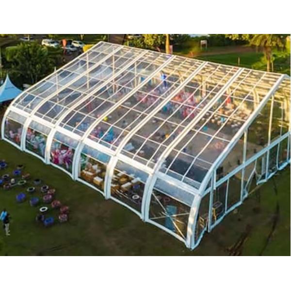 Big Transparent TFS PVC Outdoor Tent Canopy Event Party Aluminum Alloy Tents