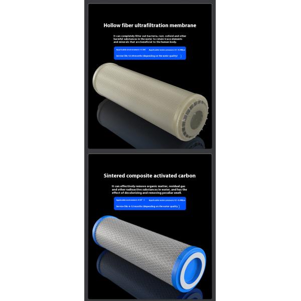 High Traffic Household Ultra Filtration Water Purifier 6 Stages