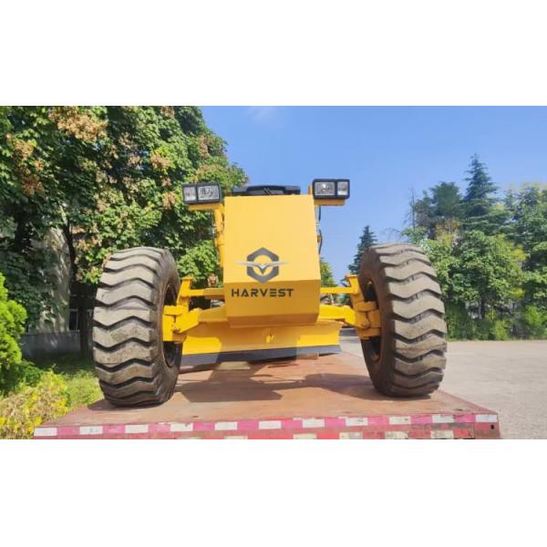 158KW Motor Grader PY220C Blade Length 3965mm With 5 Shanks Rear Ripper