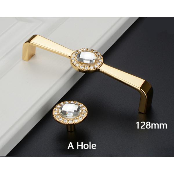 96mm Crystal Door Handle