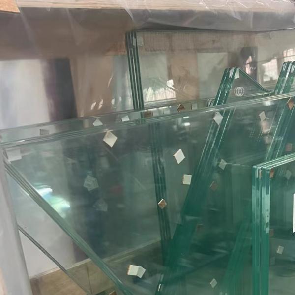 Glass Fance Security 8+8mm Temepred Laminated Glass Solid Structure For Balcony