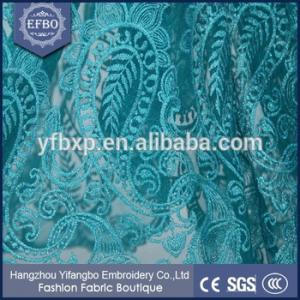 Quality China factory price wholesale beaded lace fabric for dresses wholesale